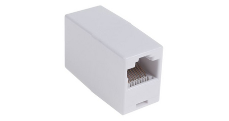 Проходной адаптер, RJ-45(8P-8C), UTP неэкран., категория 5e, (гнездо-гнездо) (уп. 5 шт)PROCONNECT