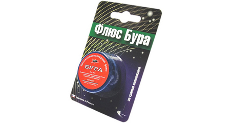 Бура, высокотемпературный флюс (20г) в блистере