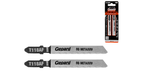 Пилка лобз. по металлу T118AF (2 шт.) GEPARD