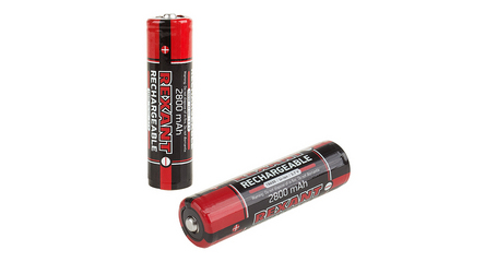 Аккумулятор Rexant 18650  с защитой Li-ion 2800  mAH 3.7 В блист=1шт
