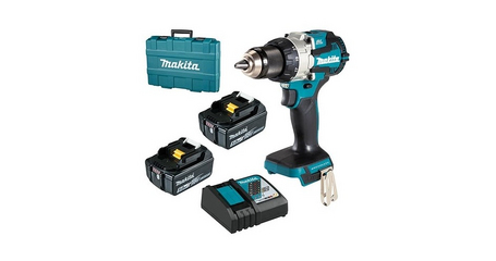 Аккум. дрель-шуруповерт MAKITA LXT DDF489RTJ в кейсе