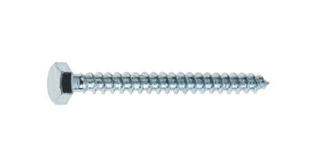 Шуруп 10х60 мм шестигр. головка, цинк, DIN 571 (700 шт в коробе) STARFIX