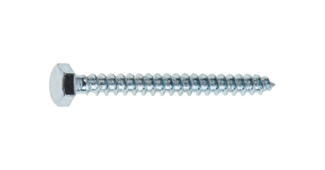 Шуруп 10х60 мм шестигр. головка, цинк, DIN 571 (700 шт в коробе) STARFIX