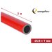 Теплоизоляция для труб ENERGOFLEX SUPER PROTECT красная 28/9-2м