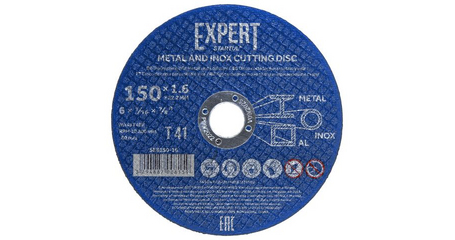 Круг отрезной 150х1.6x22.2 мм для металла и нерж. стали EXPERT STARTUL