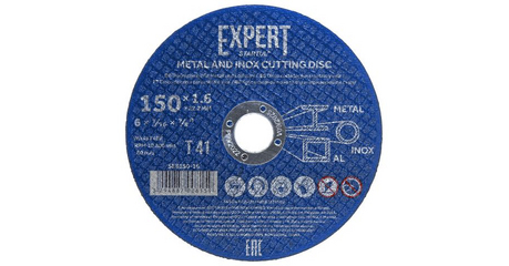 Круг отрезной 150х1.6x22.2 мм для металла и нерж. стали EXPERT STARTUL