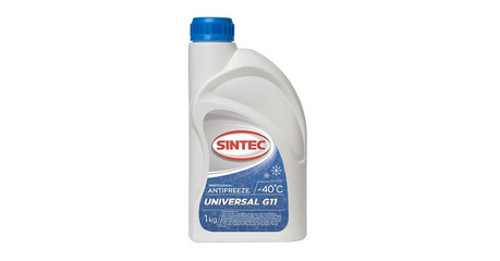 Антифриз Sintec-40 G11 Universal (синий) 1кг