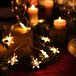 Гирлянда светодиодная «Звездочки» 1.5 м, 10 LED, прозрачный ПВХ, теплый белый NEON-NIGHT