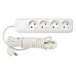 Удлинитель бытовой 3,5м (4 роз., 3.7кВт, с/з, ПВС 3х1,5) BYLECTRICA