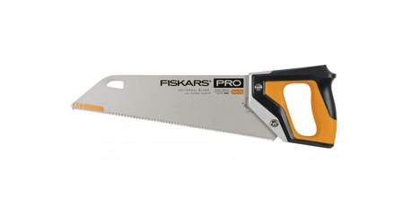 Ножовка по дереву PowerTooth 380мм 9 зубьев на дюйм FISKARS