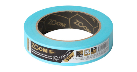 Лента малярная профессиональная 25ммх50м SENSITIVE SURFACES ZOOM