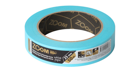 Лента малярная профессиональная 25ммх50м SENSITIVE SURFACES ZOOM