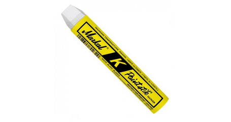 Маркер промышленный K Paintstik Heat Stik MARKAL БЕЛЫЙ