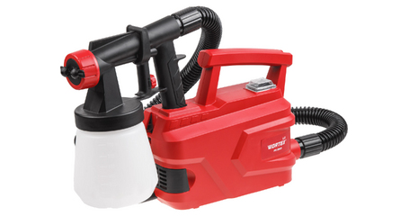 Краскораспылитель электрический WORTEX LX PS 0840 в кор. 500 Вт, 750 мл/мин, 0.7 л бак