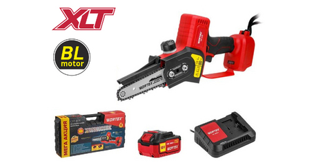 Аккум. мини-пила WORTEX CEC 2518 ALL1 XLT в чем. ALL1 XLT SET БЕСЩЕТ., 18 В, 10 см, 1х4 А*ч