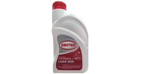 Антифриз Sintec-40 G12 plus Lux (красный) 1кг