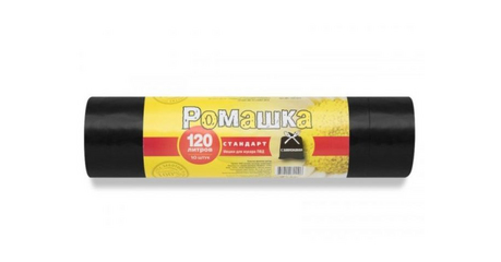Мешки для мусора с завязками, 120 л, 10 шт, 