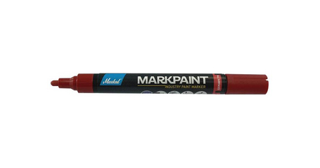 Маркер промышл. перманентный на основе жидк. краски MARKAL MARKPAINT КРАСНЫЙ