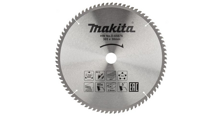 Диск пильный 305х30 мм 80 зуб. для алюминия/дерева/пластика MAKITA
