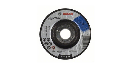 Круг обдирочный 115х6x22.2 мм для металла Expert BOSCH