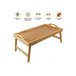 Поднос-столик бамбуковый с ручками, прямоугольный, 50,5х30 см, BAMBOO, PERFECTO LINEA