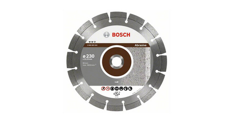 Алмазный круг 115х22 мм по абразив. матер. сегмент. ABRASIVE BOSCH