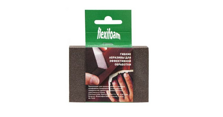Губка абразивная 98х69х26мм Р60 Block ZF Flexifoam