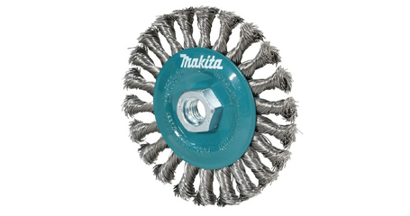 Щетка д/шлиф.маш. проволочная дисковая 125 мм MAKITA