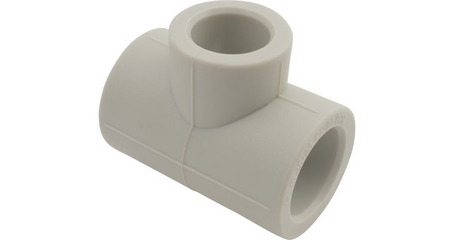 Тройник ПП ред. 25х20х20 сер. FV Plast