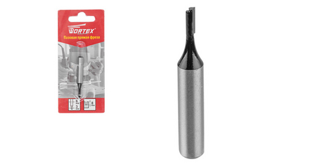 Фреза пазовая прямая 3х8 мм WORTEX