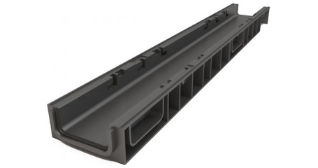 Лоток STANDART 100.65 h69 пластиковый light, Ecoteck, РБ