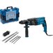Перфоратор BULL BH 2602 в чем. Xcase 800 Вт, 3.0 Дж, 4 реж. + 2 зубила, 3 сверла, БЗП в комплекте